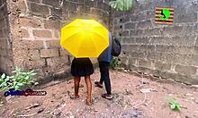 Lagos School Girl in Wild Action