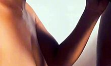 Love sucking big cock with homemade monster cock blowjob 😍