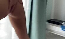 yo, wanna quickie with this hot teen in a leather jacket? pov style!