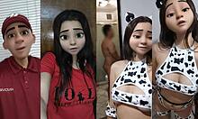 i caught my beloved girlfriend sending weird videos from her uncle's house on vacation