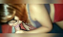 He told me to turn up the TV so his kids don't hear us fucking on the balcony, that big-assed Latina with her hairy pussy moaning loudly.