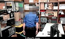 that repeat shoplifter got fucked hard without even a strip search, crazy.