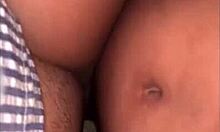 cuban girl with big booty gets cum on her face