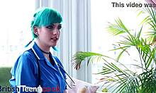 Hey, blue-haired nurse, gonna fix my needs today?