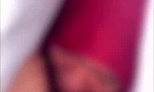 cuban girl with big booty gets cum on her face