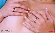 Alluring Brunette Mommy Shows Sexy Body!