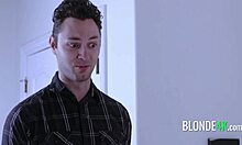 Hey, horny housewife gets humiliated blowjob and fucked in front of cuckold husband with big ass 😈