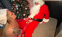 Santas Little Helper In Skirt Teasing