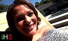 Slutty Girl Fucked in Pussy and Ass by Two Black Men