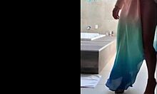 Brazilian Woman Dances In Miniskirt And Dress