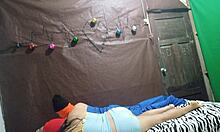 The ghost visits the mexican couple in the stigmatized bed from another world, a real homemade exclusive.