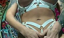 A hot compilation of a brunette masturbating with different dildos