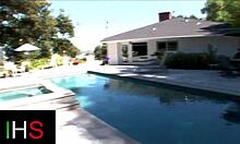 Slutty Girl Fucked in Pussy and Ass by Two Black Men