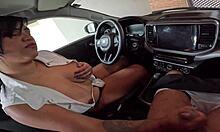 Latina Masturbates in Pool