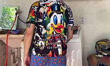 Real Doll Assfucking Outdoor with Sogra Toy