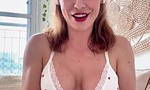 punheta guiada - teasing solo with a dildo