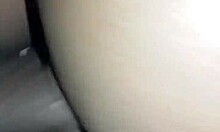 Amateur Couple's Late Night Creampie Session at Home