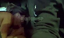 Casada bends over for big cock fucking in the car while corno drives!