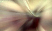 Stacy rims and milks cock in Christmas sex scene