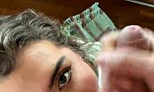 Does Eden Ivy gag on big cocks? Hot Canadian blonde in action