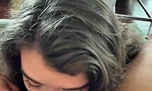 Does Eden Ivy gag on big cocks? Hot Canadian blonde in action