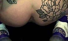 Watch The Naughty Housewife Get Cum On Her Face