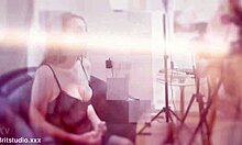 Wow, school twins in detention get inspected up close!