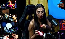 didy reis flashes stunning breasts during podcast with ruan.