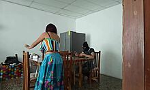 sinful maid spreads her pretty pussy open