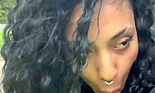 Ebony Latina Takes Cum In Public Park Buenos Aires