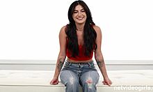 Hot Receptionist Gets Her Pussy Wrecked at Shop!