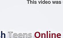 collared 18yo submissive teased by two guys. they edge her without mercy.