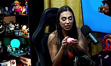 didy reis flashes stunning breasts during podcast with ruan.