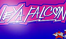 blonde slut leya falcon's tight pussy is begging for those big dildos