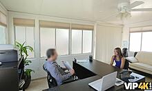 Yo, this poor Czech college girl needs cash for a trip during casting! 😅