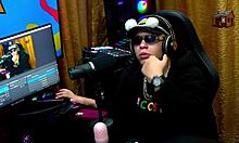 didy reis flashes stunning breasts during podcast with ruan.