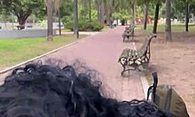 Ebony Latina Takes Cum In Public Park Buenos Aires