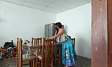 sinful maid spreads her pretty pussy open