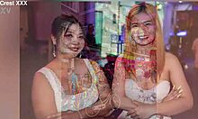 asian gogo stripper performing pole dance in soi6