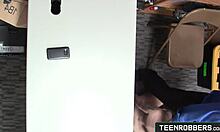 licking thiefs pussy at office?