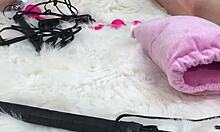 I oiled her up for massage, then fucked her pussy and ass with dildo 😍