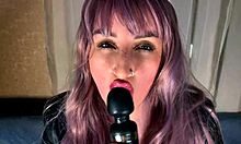 Cute bitch, got a plug in your ass while fingering that tight vagina with a vibrator?