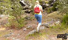 Will she ever forget that intense outdoor pounding?