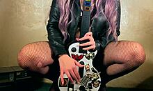 Cute bitch, got a plug in your ass while fingering that tight vagina with a vibrator?