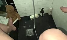 Elite Saudi Teen Masturbates Tight Pussy in Shower