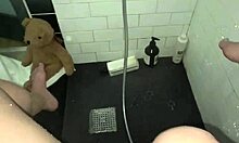 Elite Saudi Teen Masturbates Tight Pussy in Shower