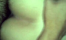 Intriguing contrast: Skinny Mexican teen with big ass in homemade video.