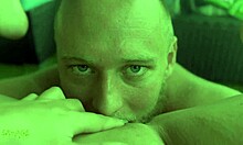 Blue-Eyed Wife Eats Pussy in POV Muff Diving Orgasm