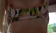 Petite stepsister Anna gets clothes ripped, pussy dripping on webcam