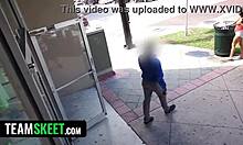 Caught thief bent over for rough doggystyle punishment?